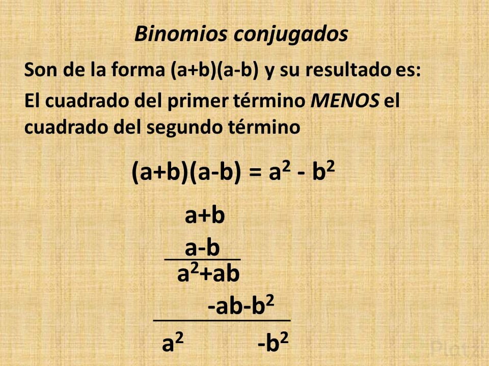 Binomios Conjugados